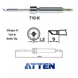 ATTEN T10-K USB μύτη κολλητηριού